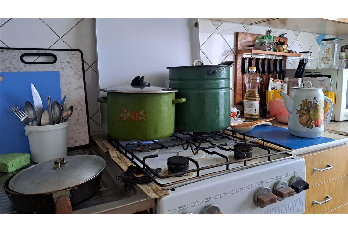 In der Ukraine sind Gasherde für viele Menschen in der Winterkälte eine Rettung. (Archivbild)