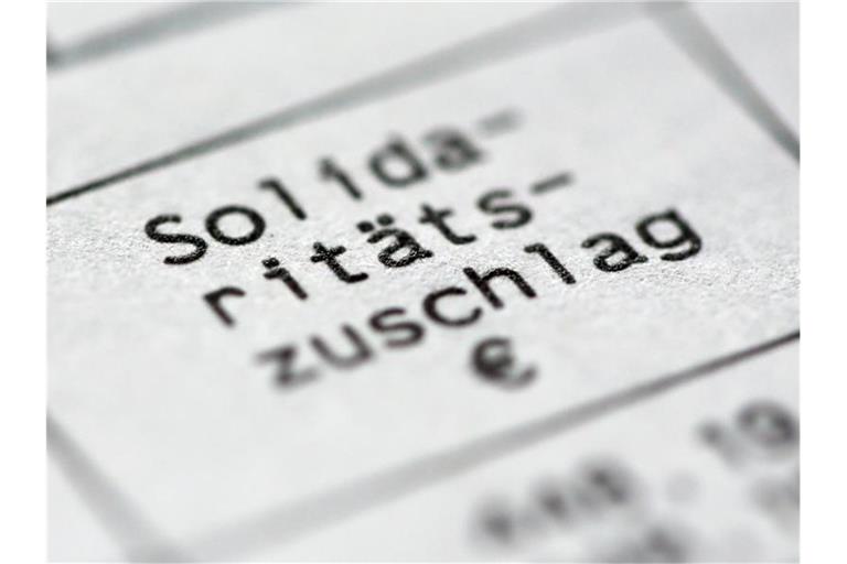 In der Union drängen viele auf eine vollständige Soli-Abschaffung. Die FDP würde die Sonderabgabe für den Aufbau der ostdeutschen Bundesländer am liebsten noch in diesem Jahr abschaffen. Foto: Roland Weihrauch