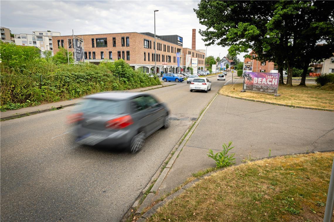 Das Weissacher Mobilitätskonzept ist fertig In der Welzheimer Straße ist der Handlungsbedarf besonders groß. Archivfoto: Alexander Becher
