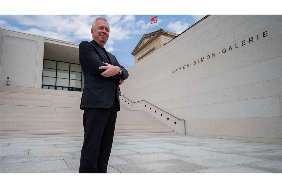 David Chipperfield: Befinden uns in heuchlerischer Position In Deutschland ist Chipperfield vor allem für die Sanierung der Neuen Nationalgalerie und den Wiederaufbau des Neuen Museums in Berlin bekannt. (Archivbild)