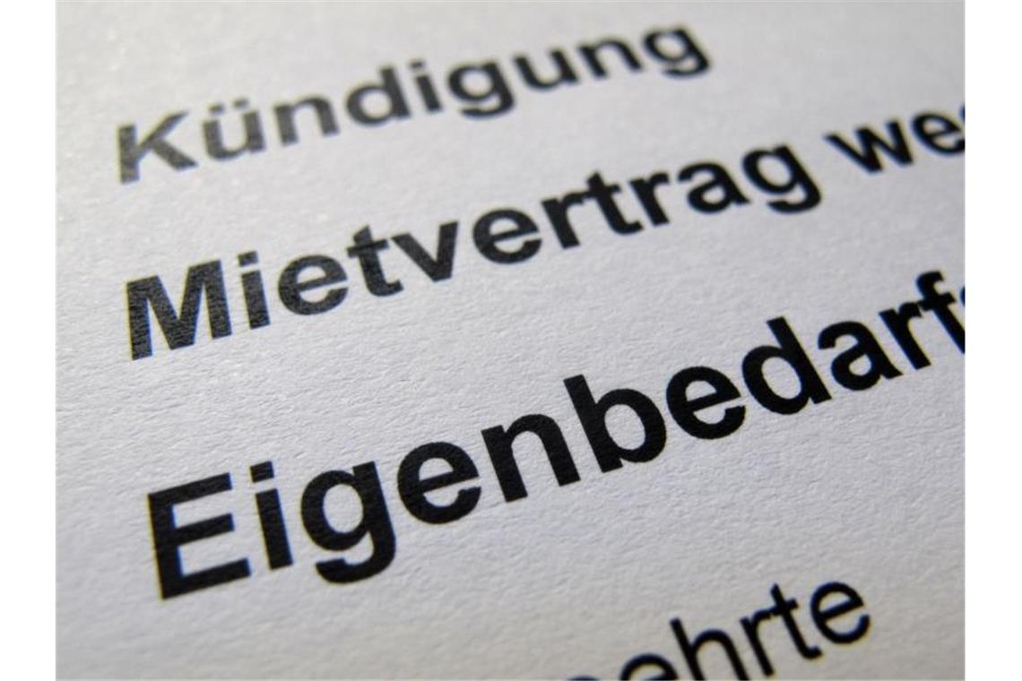 In Deutschland wehren sich nach Einschätzung des Mieterbundes mehr Menschen vor Gericht gegen Eigenbedarfs-Kündigungen. Foto: Stephan Jansen