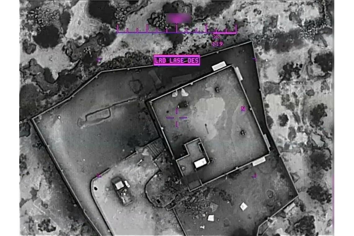 In diesem Gebäudekomplex hatte sich Abu Bakr al-Bagdadi versteckt. Foto: Uncredited/Department of Defense/AP/dpa