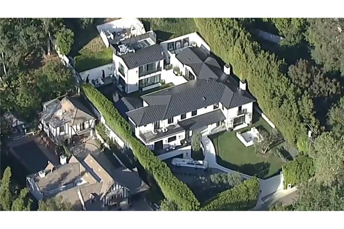 In diesem Haus lebt Sängerin Rihanna.