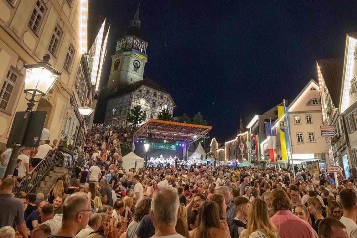 In diesem Jahr hätte das 50. Backnanger Straßenfest stattfinden sollen. Ob es verschoben wird, ist noch nicht heraus. Foto: A. Becher