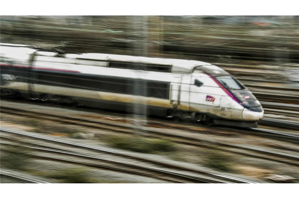 In französischen TGV-Hochgeschwindigkeitszügen haben Reisende einen festen Sitzplatz. (Symbolbild)