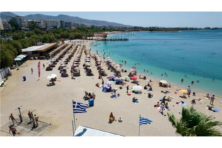 In Griechenland wird die professionelle Strandnutzung künftig aus der Luft kontrolliert. (Archivbild)