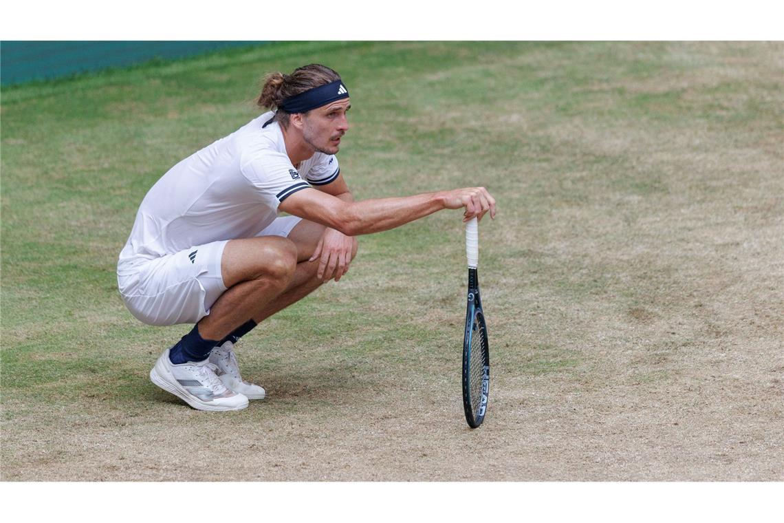 In Halle machte die Diabetes-Erkrankung Alexander Zverev Probleme. (Archivbild)