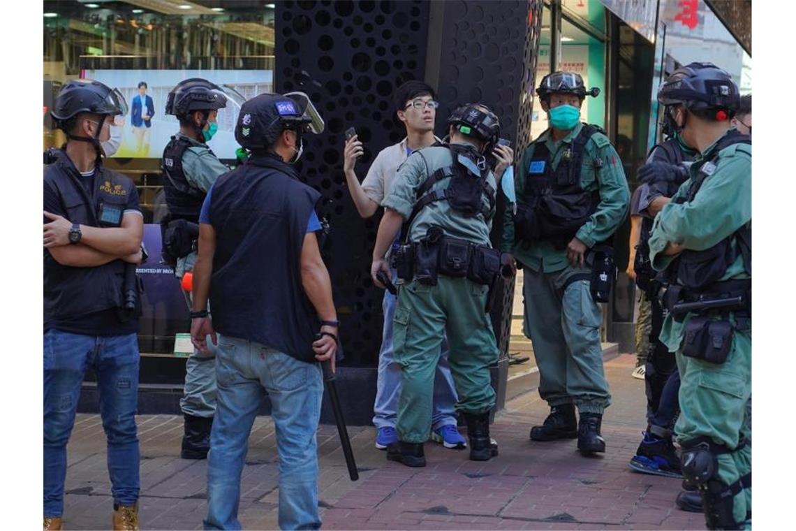 Kritik an Chinas Sicherheitsgesetz für Hongkong