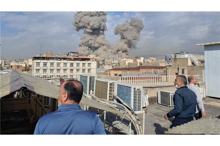 In Irans Hauptstadt gab es mehrere Explosionen.
