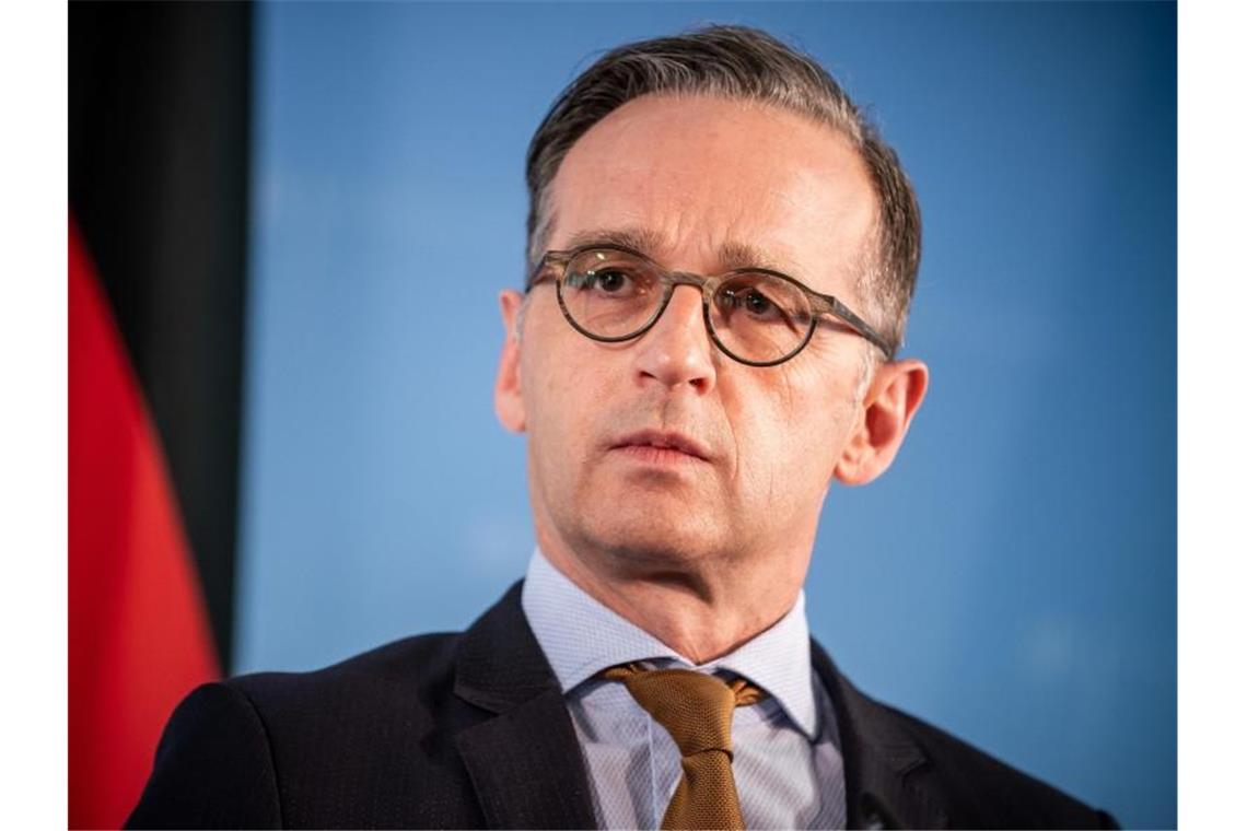 Maas versucht sich als Vermittler im Nahost-Konflikt In Israel will Außenminister Maas Ministerpräsident Benjamin Netanjahu, Außenminister Gabi Aschkenasi und Verteidigungsminister Benny Gantz treffen. Foto: Michael Kappeler/dpa Pool/dpa
