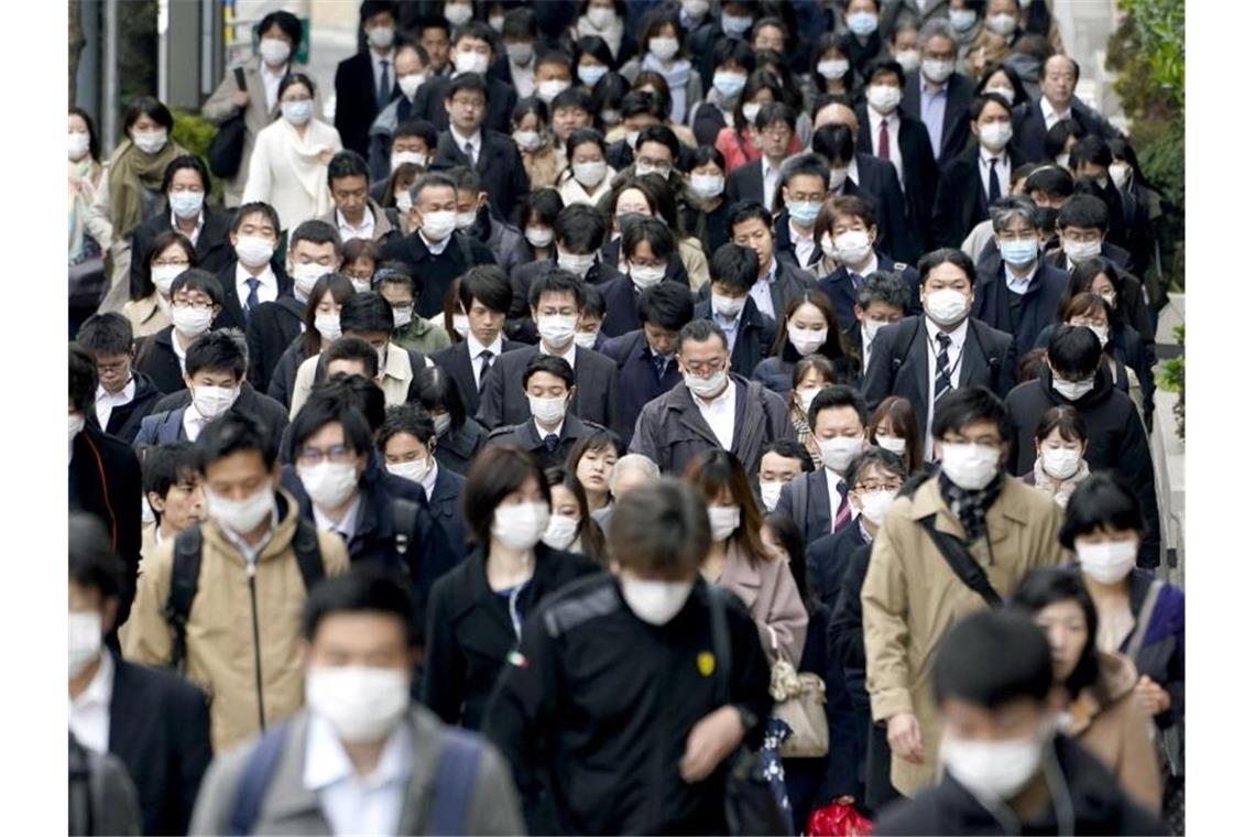 Japans Industrie pessimistisch wie seit Jahren nicht mehr In Japan wächst die Sorge über eine mögliche Rezession. Foto: --/kyodo/dpa
