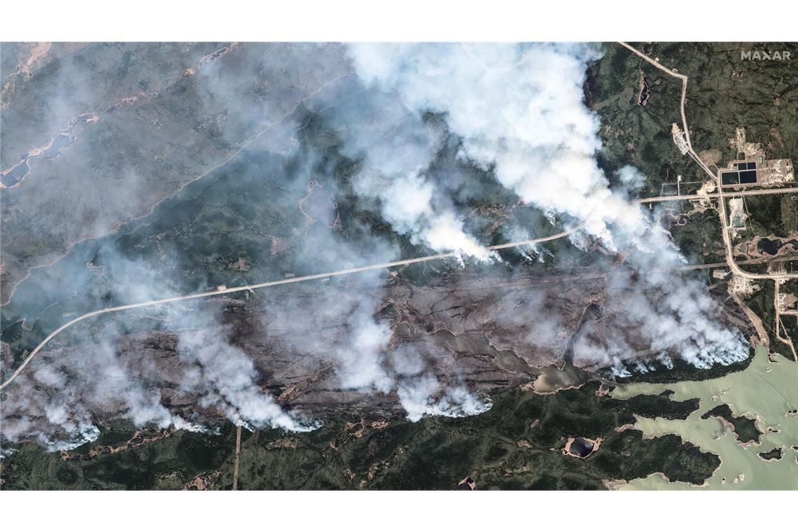 Mehr als 220 Feuer wüten im ganzen Land – vier Provinzen besonders betroffen In Kanada sind viele Waldbrände außer Kontrolle.