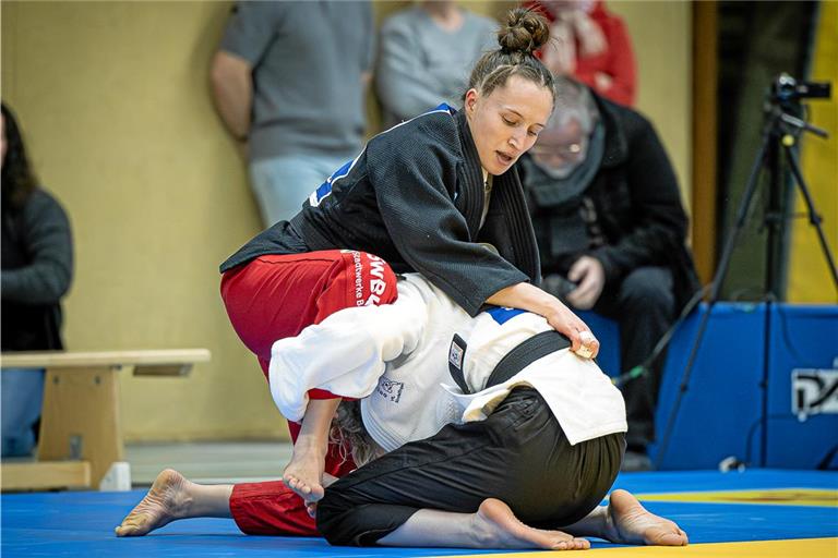 In Karlsruhe gleich zweimal obenauf: TSG-Judoka Chiara Serra. Foto: Alexander Becher