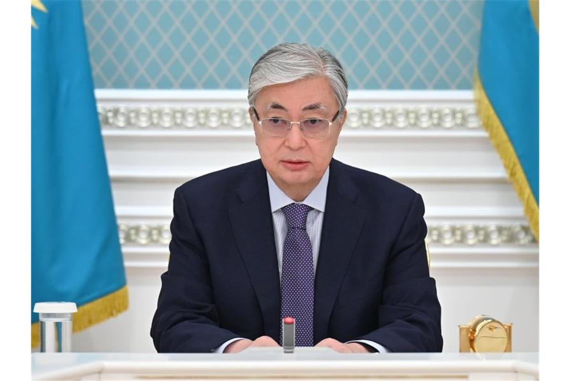Kasachstan: Neuer Regierungschef - Militärbündnis soll gehen „In Kasachstan ist die vollständige Ordnung wiederhergestellt“: Kassym-Schomart Tokajew. Foto: Kazakh Presidential Website/XinHua/dpa
