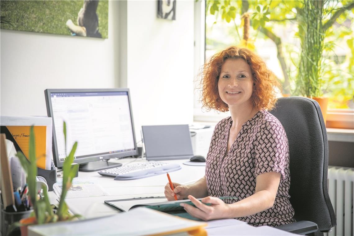 In Kirchberg aufgewachsen und in Waiblingen groß geworden: Stefanie Böhm, neue Leiterin des Sozialdezernats im Landratsamt. Foto: A. Becher