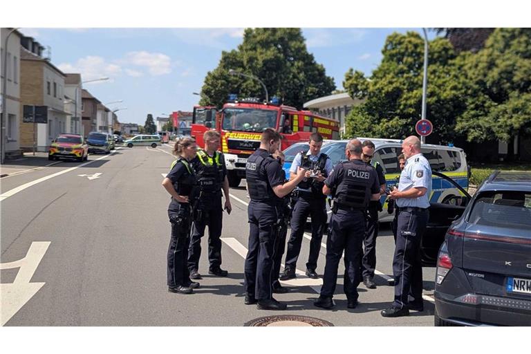 In Lengerich gibt es einen Polizeieinsatz.