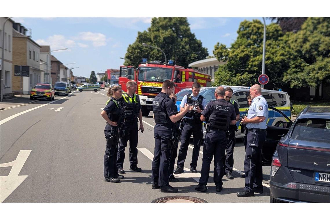 In Lengerich gibt es einen Polizeieinsatz.