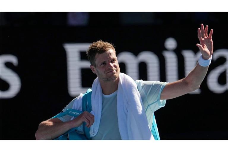 In Madrid muss sich Yannick Hanfmann früh aus dem Turnier verabschieden. (Archivbild)