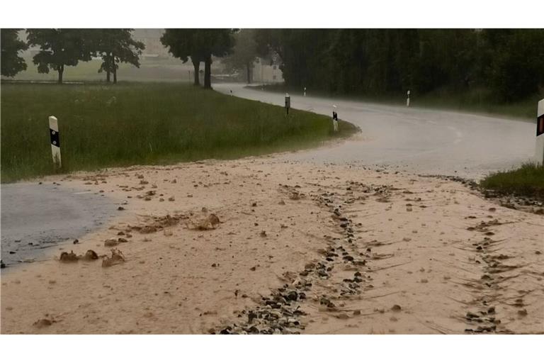 In manchen Regionen Deutschlands gab es starken Regen und Sturmböen.