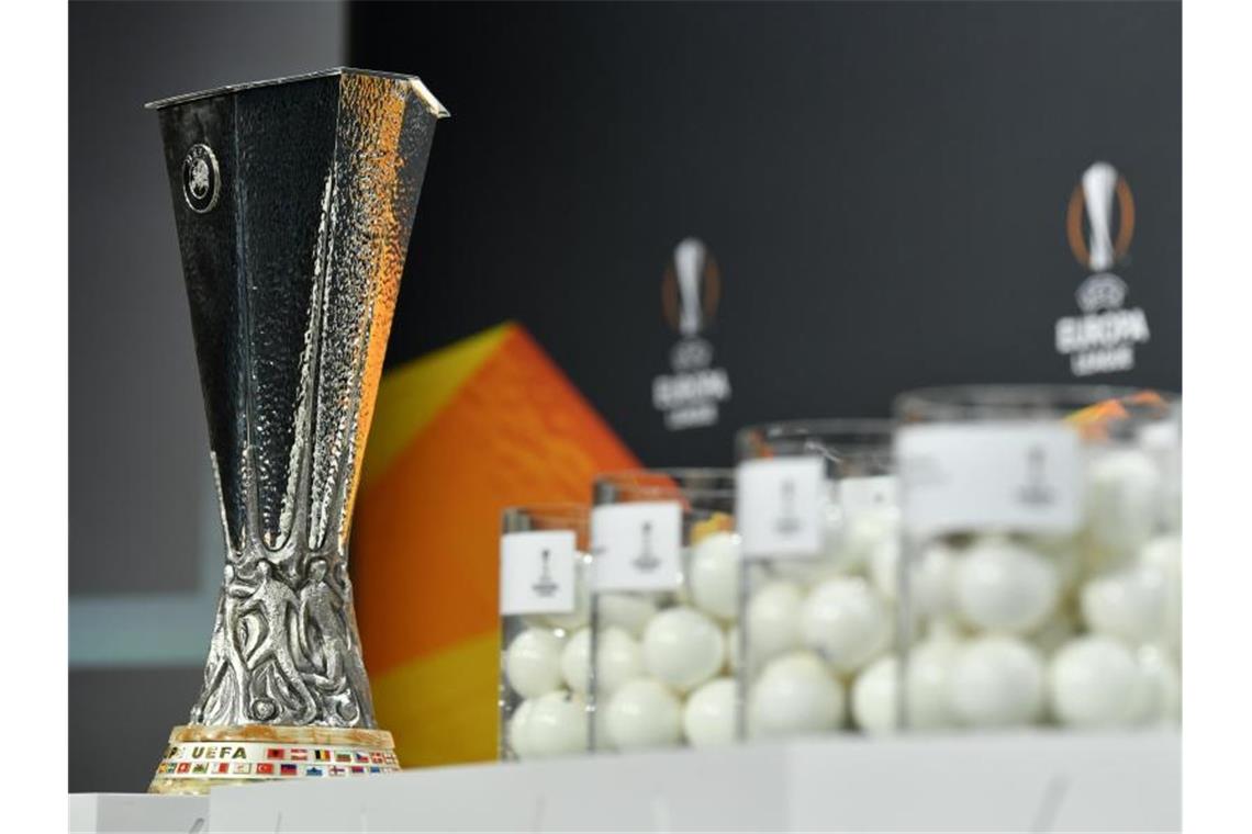 In Nyon wurde auch die Zwischenrunde der Europa League ausgelost. Foto: Harold Cunningham/UEFA/dpa