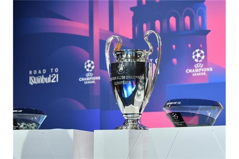 In Nyon wurde das Achtelfinale der Champions League ausgelost. Foto: Harold Cunningham/UEFA/dpa