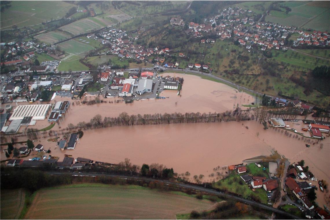 In Oppenweiler entstanden die größten Schäden.