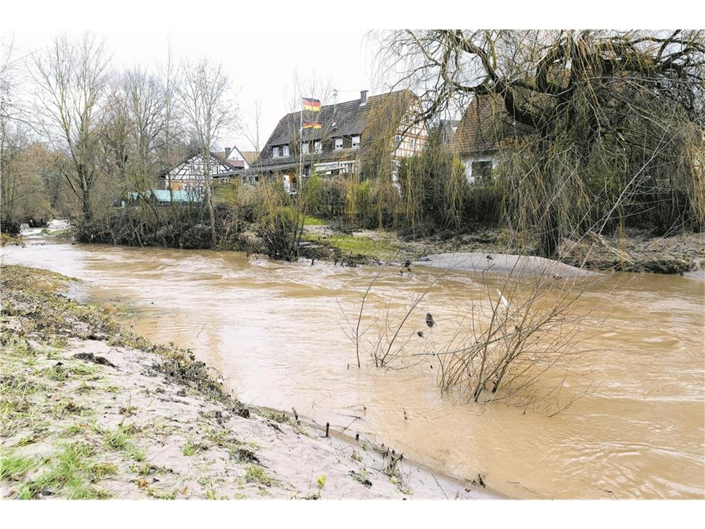 Kaum Probleme durch Hochwasser