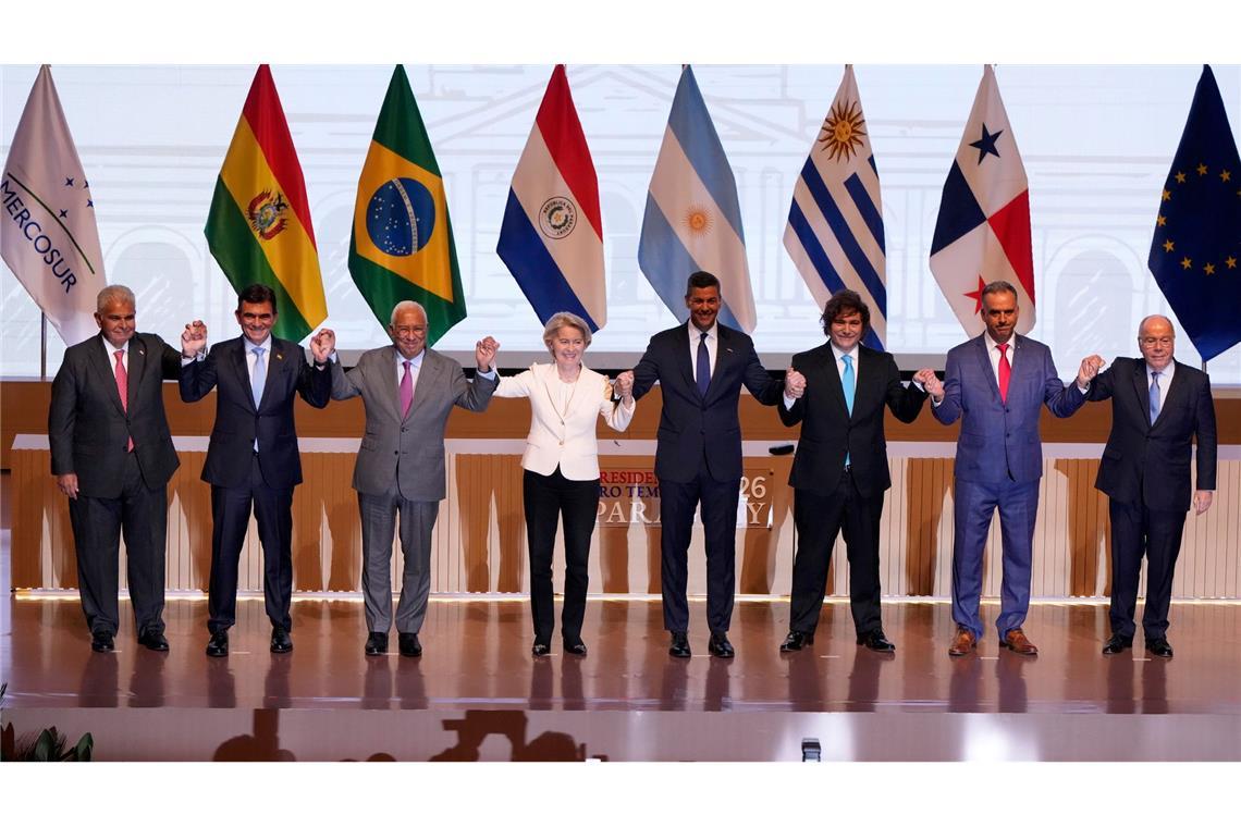 In Paraguay wurde Anfang des Jahres die Unterzeichnung des Abkommens gefeiert. (Archivbild)