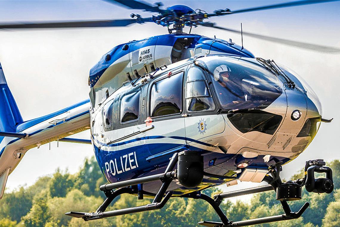 Search by helicopter in Remshalden