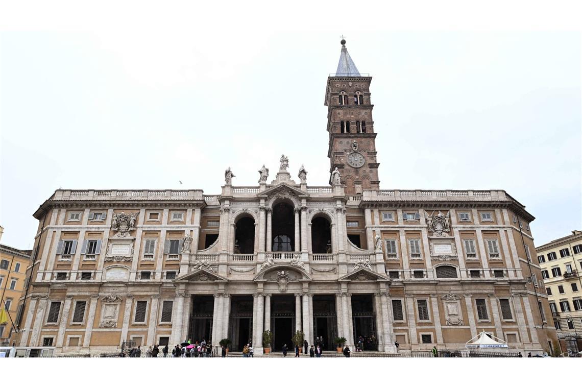 In Rom ist die Heilige Pforte in Santa Maria Maggiore, äußeres Zeichen des Heiligen Jahres der katholischen Kirche, geschlossen worden (Archivfoto).