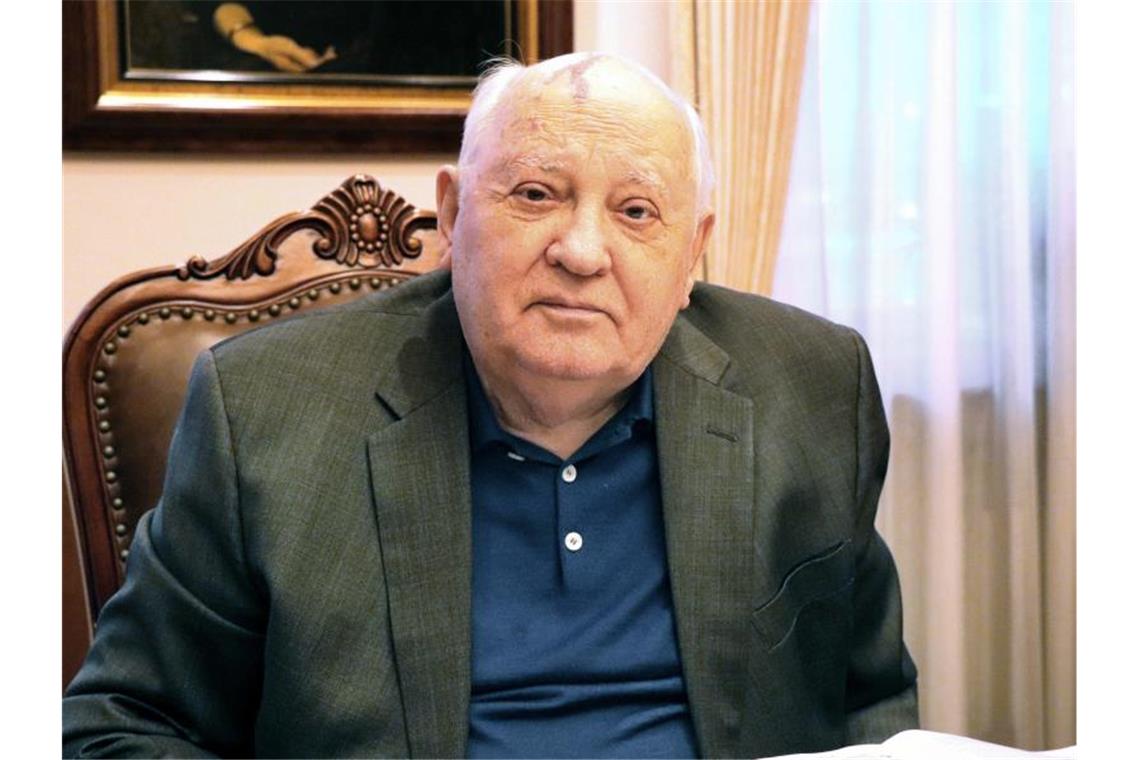 In Russland gilt Ex-Präsident Gorbatschow vielen als Totengräber der Sowjetunion. Foto: -/kyodo/dpa