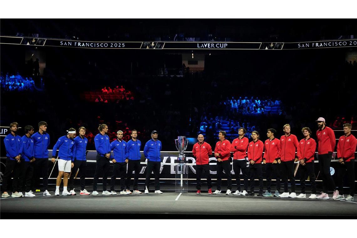 Zverevs Europa-Team führt beim Laver Cup nach Tag eins In San Francisco stehen sich beim Laver Cup Team Europa und Team Welt gegenüber.