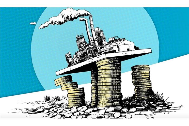 In Schieflage: die Industrie und die kommunalen Finanzen