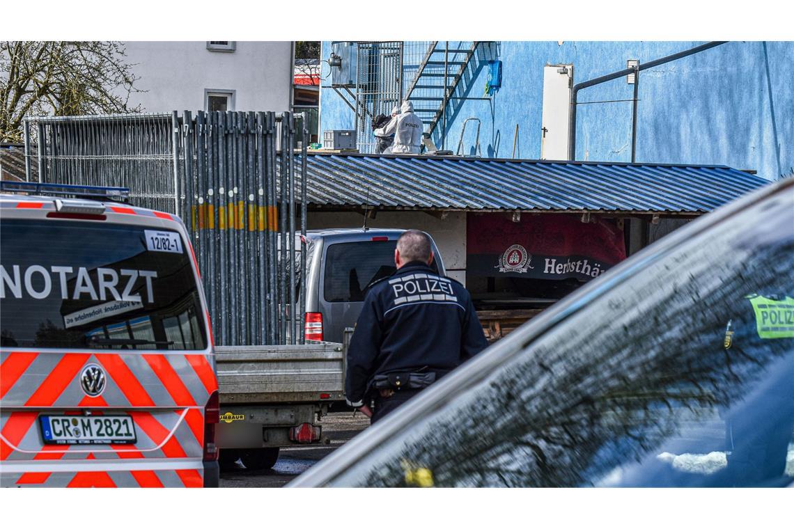 In Schrozberg laufen die Ermittlungen.