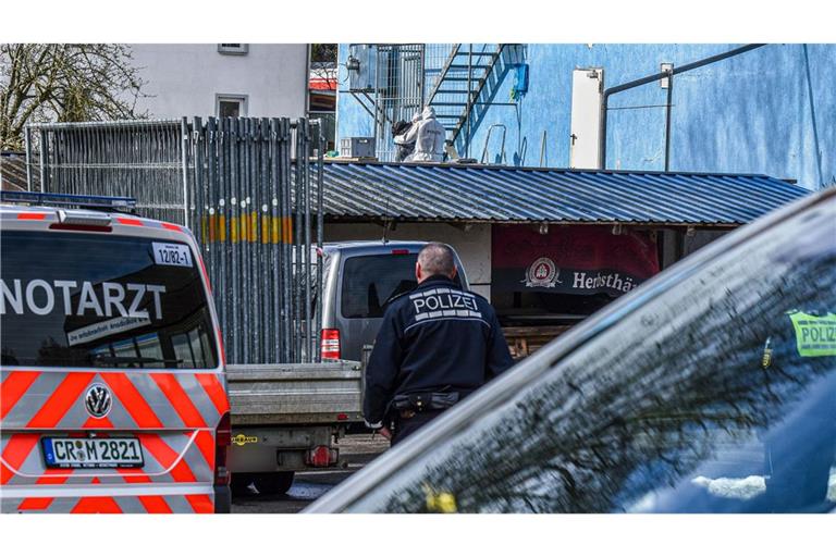 In Schrozberg laufen die Ermittlungen.