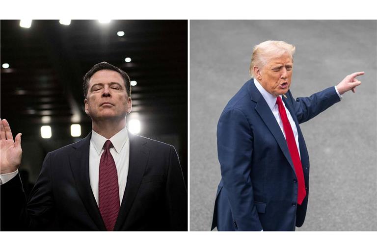 In seiner ersten Amtszeit feuerte Donald Trump den FBI-Chef. (Archivbild)