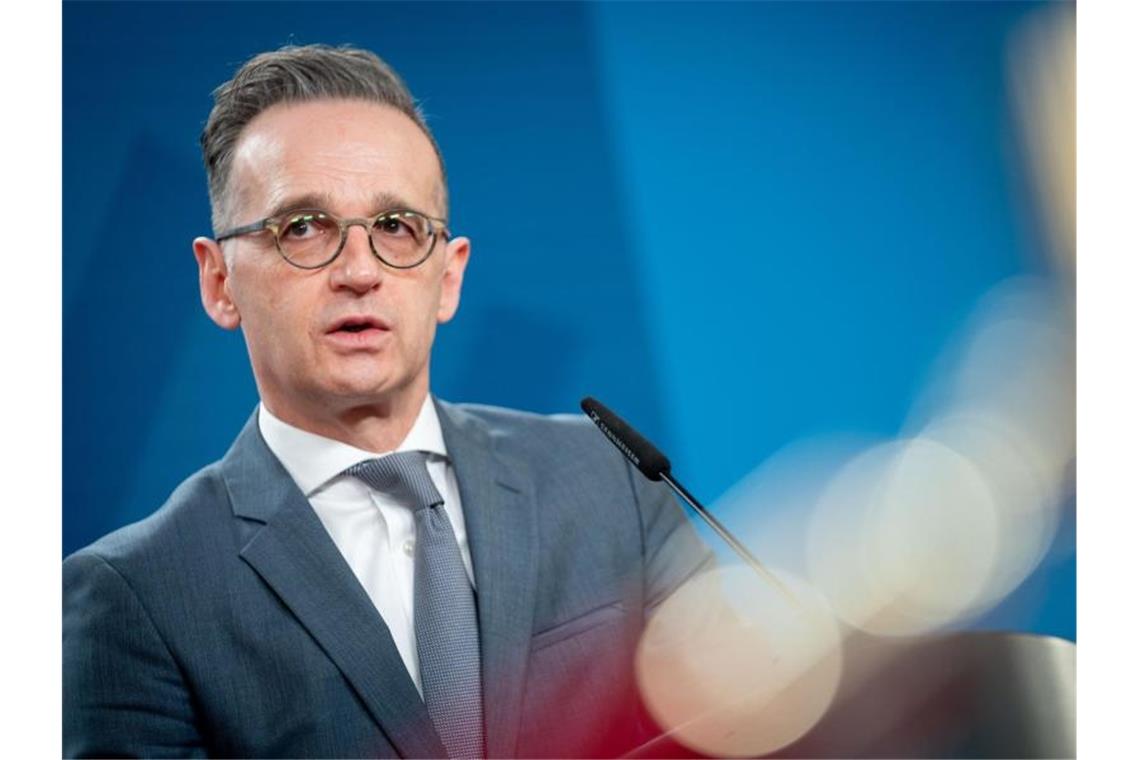 Maas bietet USA „New Deal“ an In seiner ersten größeren Rede zu den transatlantischen Beziehungen seit dem Amtsantritt des neuen US-Präsidenten Joe Biden bot Maas Washington einen „New Deal“ an. Foto: Kay Nietfeld/dpa Pool/dpa