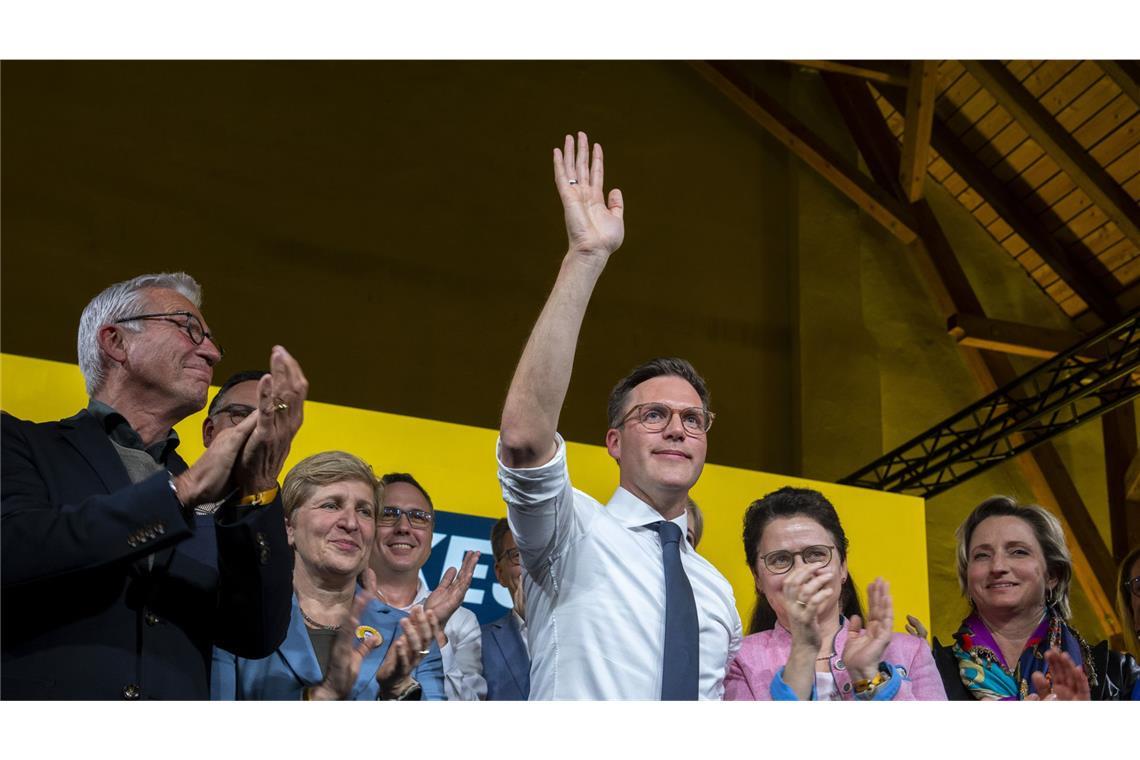 In seiner Heimat Ehingen hat  Manuel Hagel sich als Bewerber um die Kretschmann-Nachfolge offiziell geoutet.