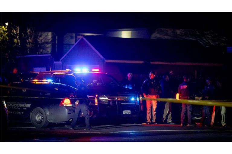 In Stockton sind bei einem Familientreffen Schüsse gefallen.