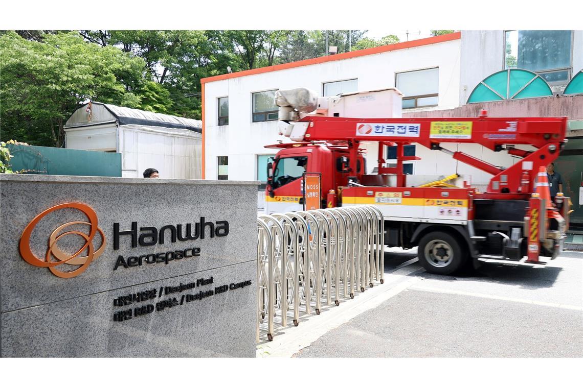 Fünf Tote nach Explosion in südkoreanischer Raketenfabrik