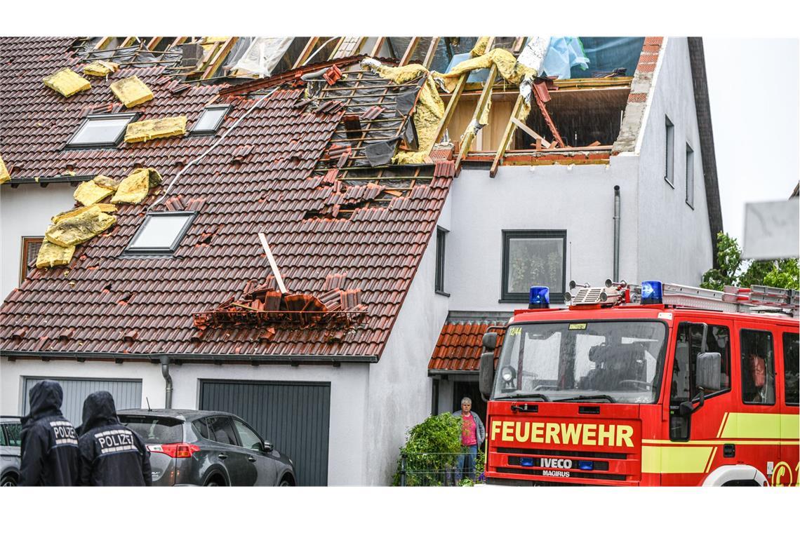 Wütete in Ulm ein Tornado oder nicht? In Ulm wütete ein schweres Unwetter – und möglicherweise sogar ein Tornado.