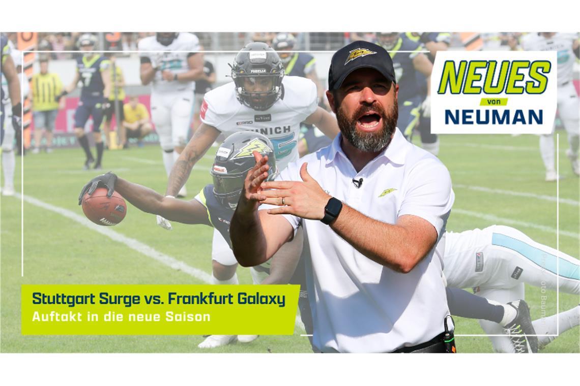 In unserer Videoreihe "Neues von Neuman" teilt der Stuttgart-Surge-Coach seine Gedanken zur aktuellen ELF-Saison.