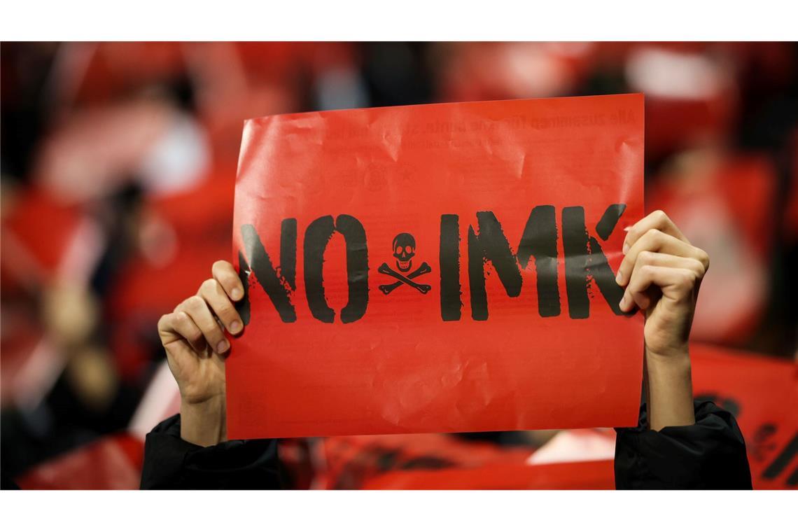 In vielen Stadien hatte es zuletzt Proteste gegen die Pläne der Innenministerkonferenz gegeben. (Archivbild)