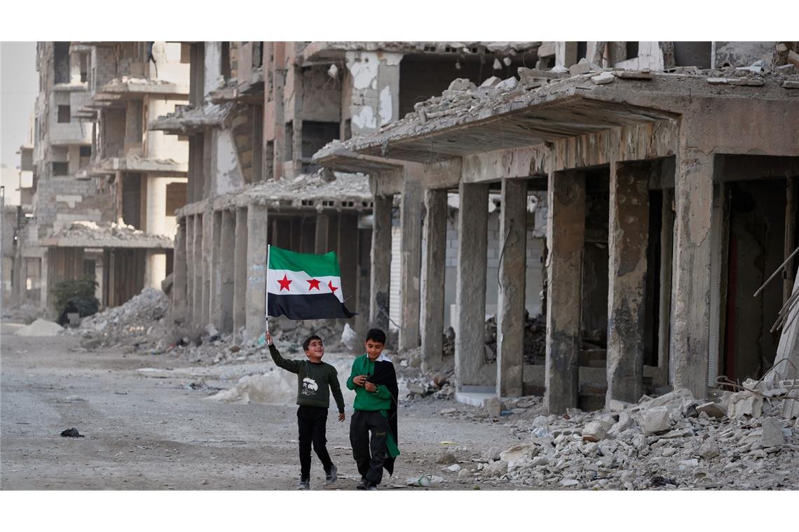 In vielen Städten Syriens liegen immer noch ganze Viertel in Trümmern. (Archivbild)