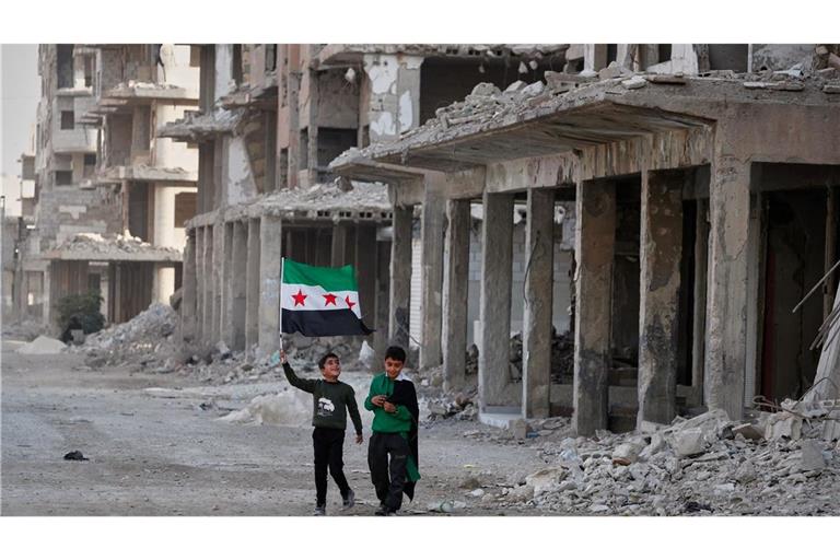 In vielen Städten Syriens liegen immer noch ganze Viertel in Trümmern. (Archivbild)