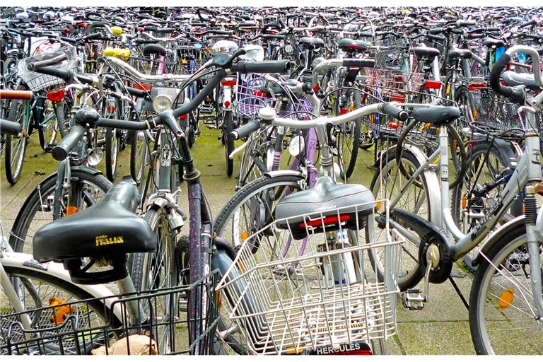 In Waiblingen und in Fellbach soll es bewachte Fahrradparkplätze geben. Symbolfoto: Pixabay