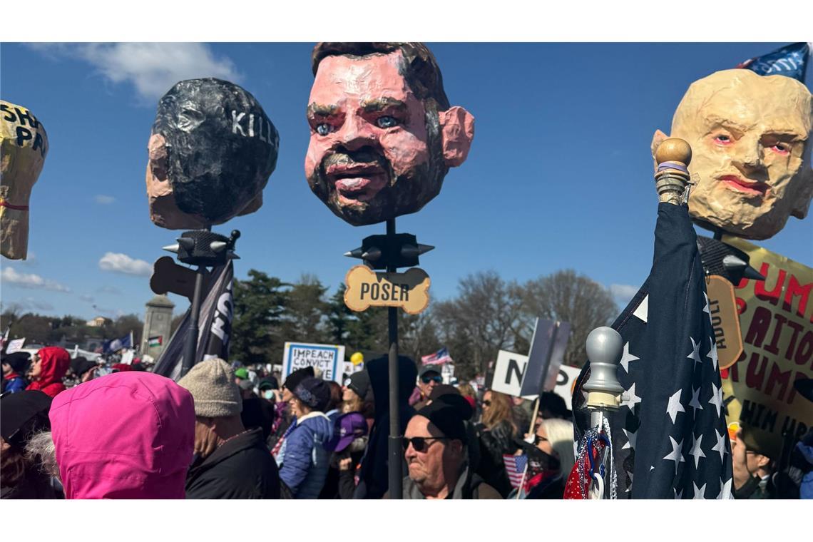 "Faschisten im Weißen Haus" - Große US-Proteste gegen Trump