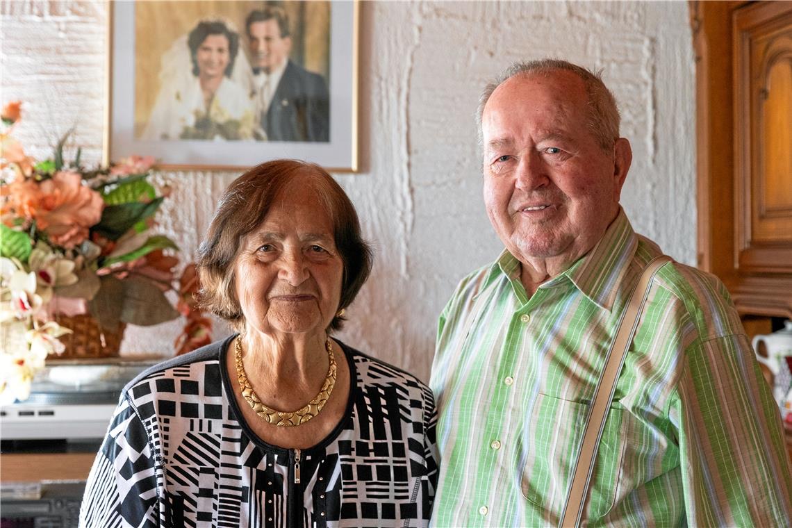 Auf dem Weg nach Australien die große Liebe gefunden In Winnenden haben sie sich kennen und lieben gelernt... Foto und Repro: Alexander Becher