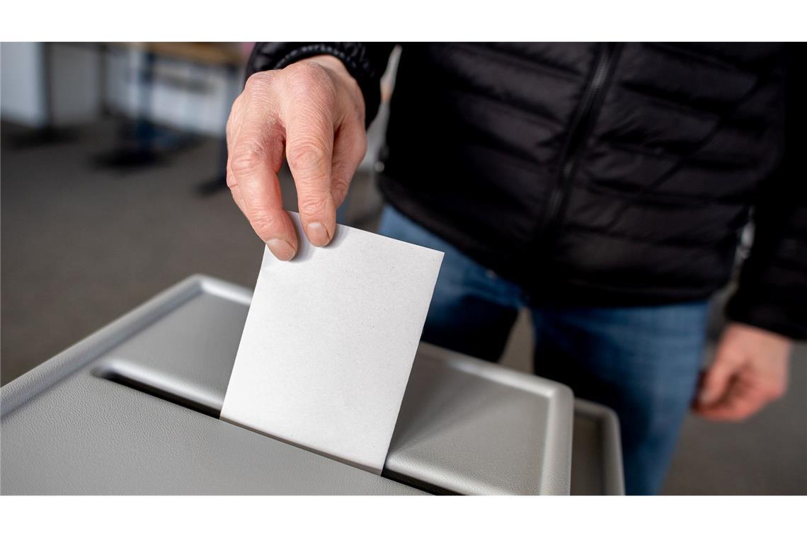 In zwei Bundesländern wird gewählt. (Archivbild)