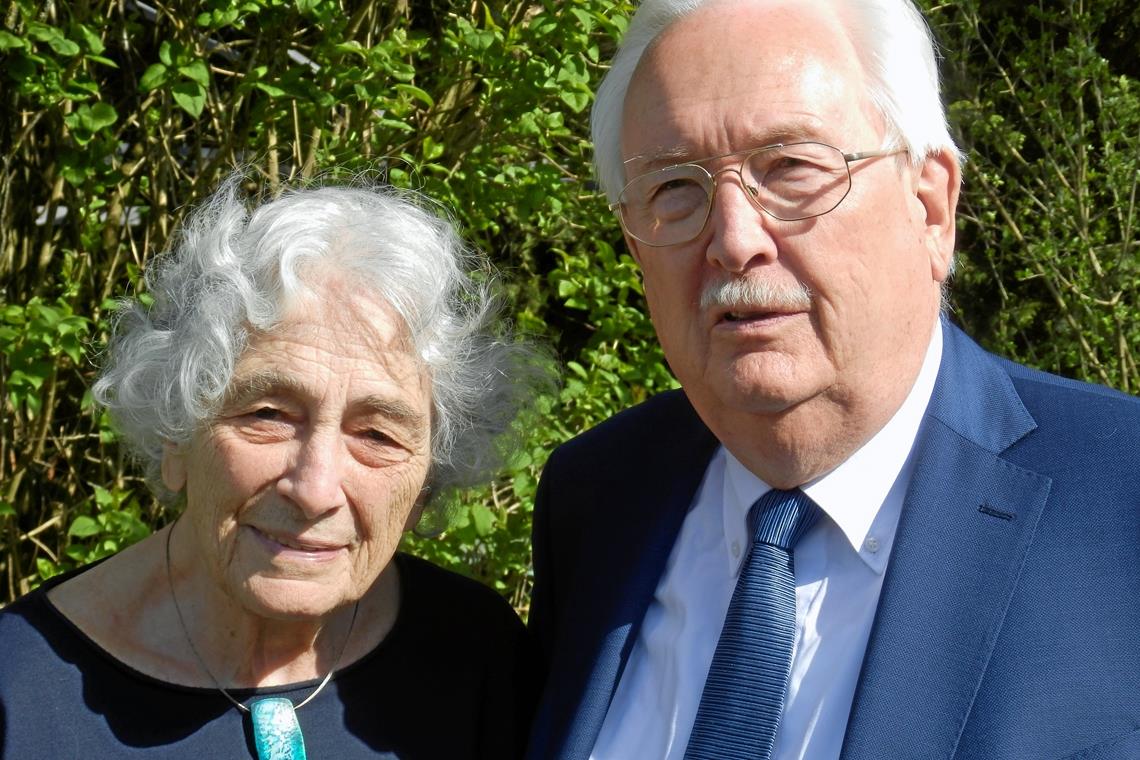 Ingeborg und Karl-Heinz Mader freuen sich schon sehr auf das Fest am Wochenende.